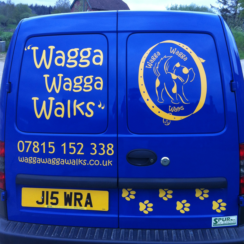 Wagga Wagga Dog walking van